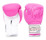 TOP KING ACTIVE MUAY THAI BOXING GLOVES 8-16 oz PINK