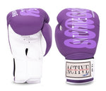 TOP KING ACTIVE MUAY THAI BOXING GLOVES 8-16 oz PURPLE
