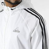 Clearance Adidas Men's Windbreaker Size S-3XL White