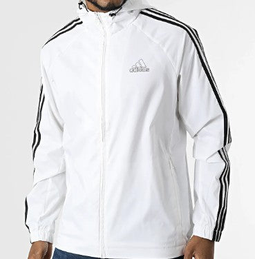 Clearance Adidas Men's Windbreaker Size S-3XL White