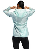 Clearance Adidas Women's Response Translucen Running Jacket Size M Light Blue