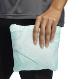 Clearance Adidas Women's Response Translucen Running Jacket Size M Light Blue