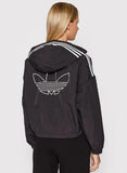 Clearance Adidas Women's Originals Adicolor Classics Windbreaker Size S Black