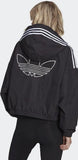 Clearance Adidas Women's Originals Adicolor Classics Windbreaker Size S Black