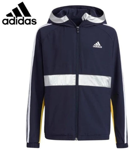 Clearance Adidas Junior Windbreaker Jacket Size 120-160 Legink