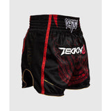 Venum-05254-603 x TEKKEN 8  Marshall Law MUAY THAI BOXING Shorts S-XXL Black Red Gold