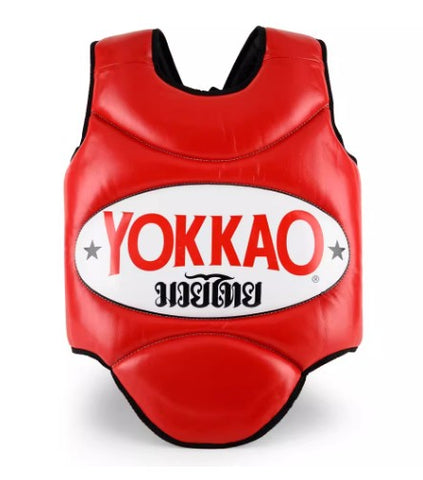 YOKKAO AMATEUR BODY PROTECTOR Size M-XL Red