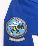 GR1PS BJJ GI Primero Aviator Limited Edition Size A0-A5 Blue Royal