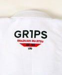 GR1PS BJJ GI Primero Aviator Limited Edition Size A0-A5 White