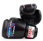 YOKKAO EASY CLUB MUAY THAI BOXING GLOVES 8-16 oz Black
