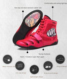 BOXING WRESTLING SHOES BOOTS EUR 35-46 3 Colours