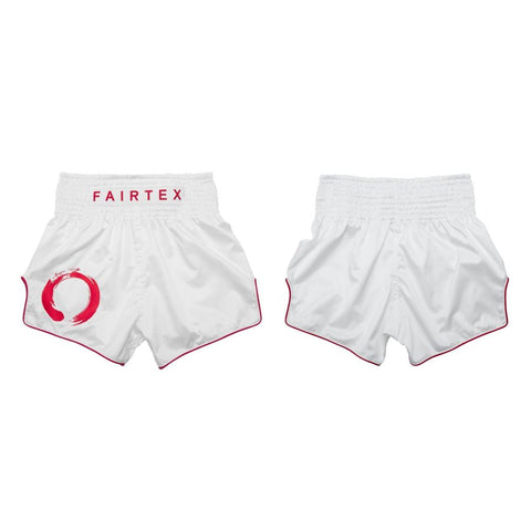 Fairtex ENSO MUAY THAI BOXING Shorts S-XL BS1918 White