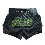 Fairtex MUAY THAI BOXING Shorts XS-XXL Racer Black BS1924