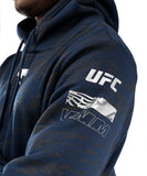 UFC Fusion by Venum Fight Week Men’s Pullover Hoodie Size S-XXXXL Oceanic Blue