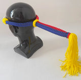 Set of Muay Thai Boran Boxing Pra Jiad Armbands / Mongkhon Headband Size Free Red Blue White