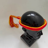 Set of Muay Thai Boran Boxing Pra Jiad Armbands / Mongkhon Headband Size Free Red Yellow