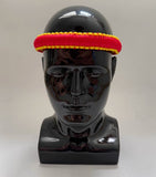 Set of Muay Thai Boran Boxing Pra Jiad Armbands / Mongkhon Headband Size Free Red Yellow