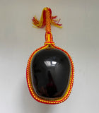 Set of Muay Thai Boran Boxing Pra Jiad Armbands / Mongkhon Headband Size Free Red Yellow