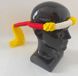 Set of Muay Thai Boran Boxing Pra Jiad Armbands / Mongkhon Headband Size Free Red Blue White