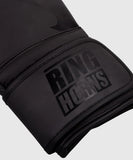 Ringhorns Charger BOXING GLOVES 8-16 oz Black/Black