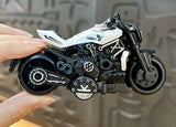 Miniature Sports Cruiser Motorcycle Pull-Back Toys Keychain Gifts 4 Colours