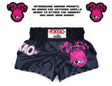 YOKKAO PRIMATE CARBONFIT MUAY THAI MMA BOXING Shorts S-XXL Black