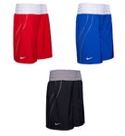 NIKE DRI-FIT Competition BOXING Shorts Trunks XS-XXL 3 Colours Black / Red / Blue