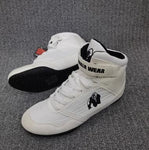 CLEARANCE SALES Gorilla Wear High Tops heavy weight lifting Shoes Eur 46 White