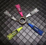 Mini Scuba Flipper Fin Keyrings Gifts 5 Colours