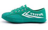 FEIYUE Classic sneakers canvas shoes board shoes trend shoes Size 34-47 Unisex Youth Adult Jade Green