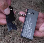 4 in 1 Survival Flint Outdoor Fire Starter Tools