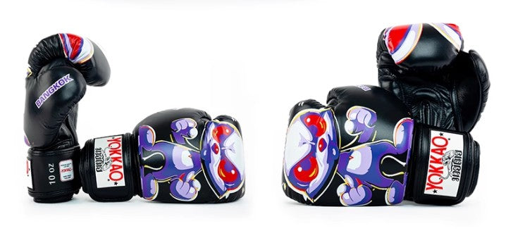 YOKKAO ANGRY RABBIT MUAY THAI BOXING GLOVES 8-16 oz Black – AAGsport