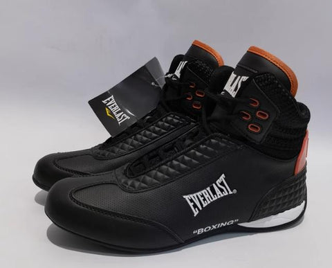 CLEARANCE SALES EVERLAST BOXING SHOES BOOTS LOW TOP Eur 40-42 Black