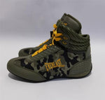 CLEARANCE SALES EVERLAST BOXING SHOES BOOTS LOW TOP Eur 37-38 Camo Green