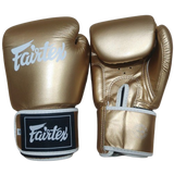 Fairtex BGV1C-PLUS MUAY THAI BOXING GLOVES Size 10-16 oz Gold