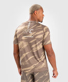 VNMUFC-00255-650 UFC Adrenaline by Venum Men's Fight Week Dry-Tech T-shirt M/L Desert Camo