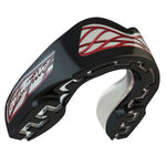 SAFEJAWZ Nitro SERIES SPORTS MUAY THAI BOXING MMA SELF-FIT MOUTHGUARD Black Red Senior Age 12+