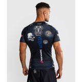 Venum-05261-108 x Tekken 8 Paul Phoenix Rashguard Compression T-shirt S-XXL Black Blue