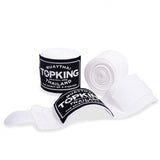 TOP KING MUAY THAI BOXING HANDWRAPS COTTON ELASTIC 4.5 m Vary Colours