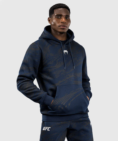 UFC Fusion by Venum Fight Week Men’s Pullover Hoodie Size S-XXXXL Oceanic Blue