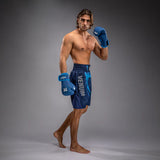 Venum x Top Rank Original Men's Boxing Shorts Trunks XS-XXL Navy Blue