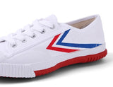 FEIYUE Classic sneakers canvas shoes board shoes trend shoes Size 34-47 Unisex Youth Adult White