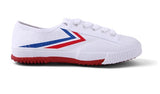 FEIYUE Classic sneakers canvas shoes board shoes trend shoes Size 34-47 Unisex Youth Adult White