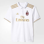 Adidas Boys Soccer AC Milan Away Jersey Size 128 / 164