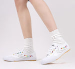 FEIYUE Classic sneakers canvas shoes board shoes trend shoes Size 35-44 Unisex Youth Adult 4 Colours