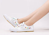 FEIYUE Classic sneakers canvas shoes board shoes trend shoes Size 35-44 Unisex Youth Adult 4 Colours