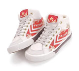 FEIYUE SHANGHAI FE MID 922 Skate Sports Street Fashion Trainingsschuhe/Sneakers Mid Top Größe 34-44 Unisex Jugend Erwachsene Weiß-Schwarz &amp; Weiß Weiß