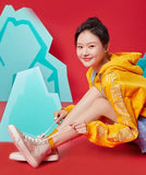 Dafu Feiyue x Palace Joint-Name Sneakers Shoes High-Top Size 34-44 Unisex Youth Adult