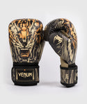 VENUM Tiger Kids MUAY THAI BOXING GLOVES 4-6 oz Black Neon Orange