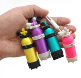 TinyMola Miniature Scuba Diving Cylinder Keyrings Gifts Vary Colours